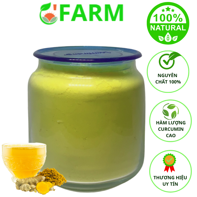 Tinh bột nghệ vàng nguyên chất quà tặng từ núi rừng tây nguyên