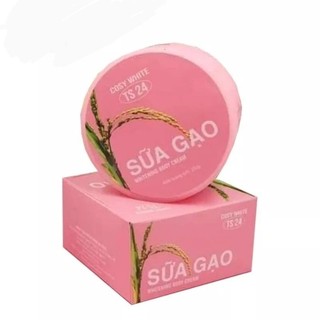 Kem body sữa gạo dưỡng trắng da+ kích trắng