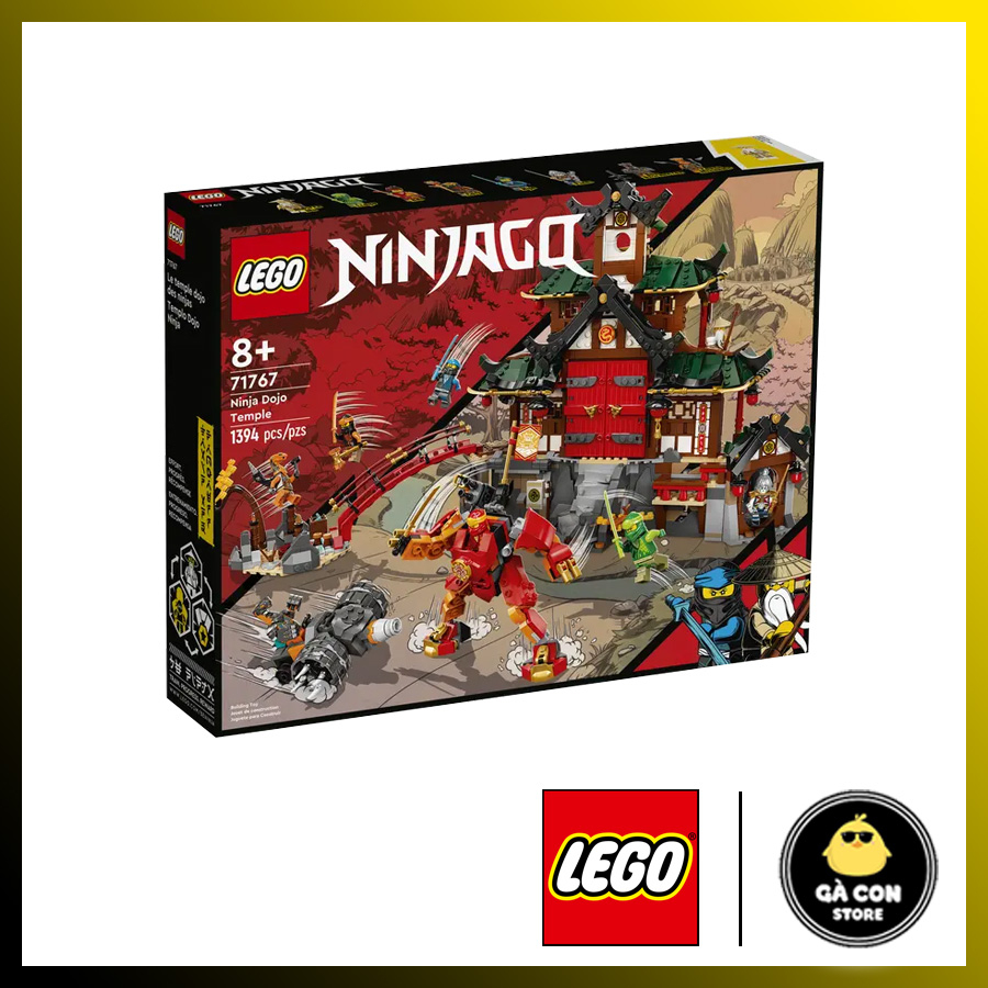 Lego Ninja 71767  Dojo Temple.