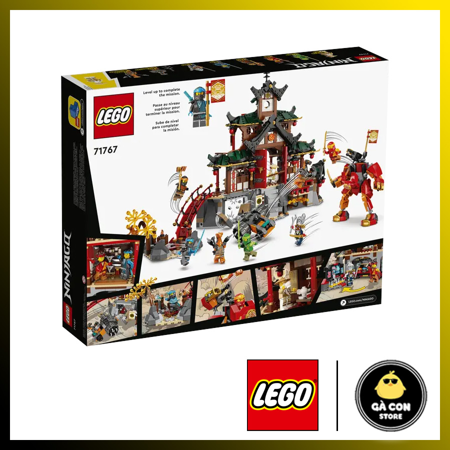 Lego Ninja 71767  Dojo Temple.