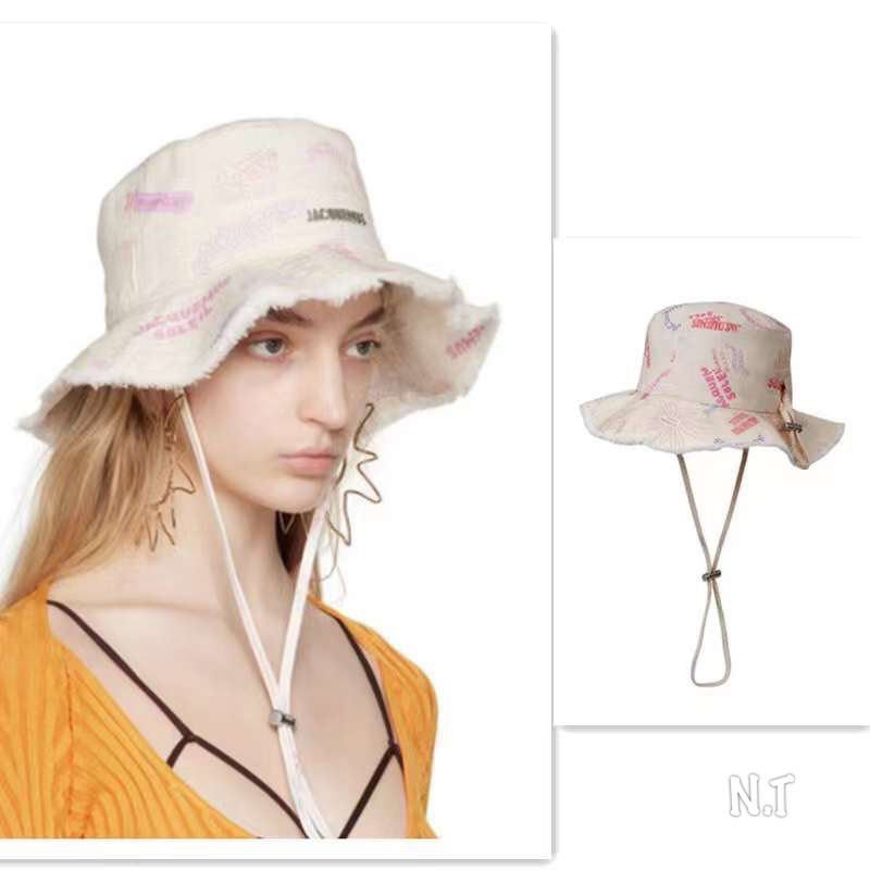Mũ bucket bò mềm jacquemus, có quai giữ mũ, thiết kế thời trang, hàng QCL1 ms13122