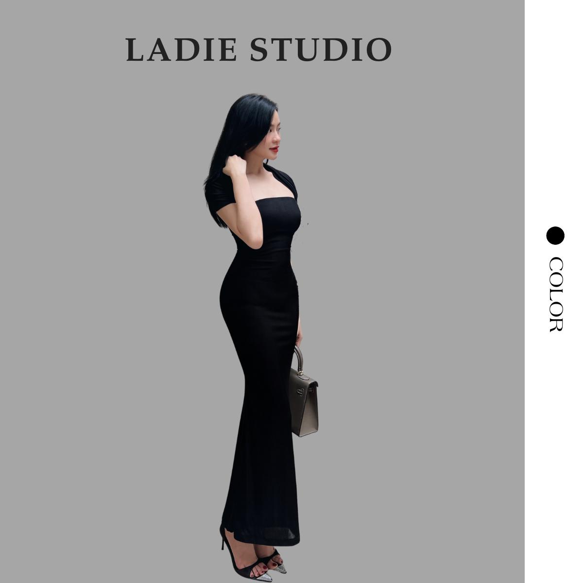 Đầm body đuôi cá choàng vai tôn dáng - DAM04