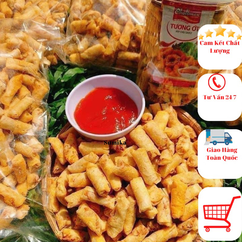 Chả Giò Tôm Sấy Giòn Mini