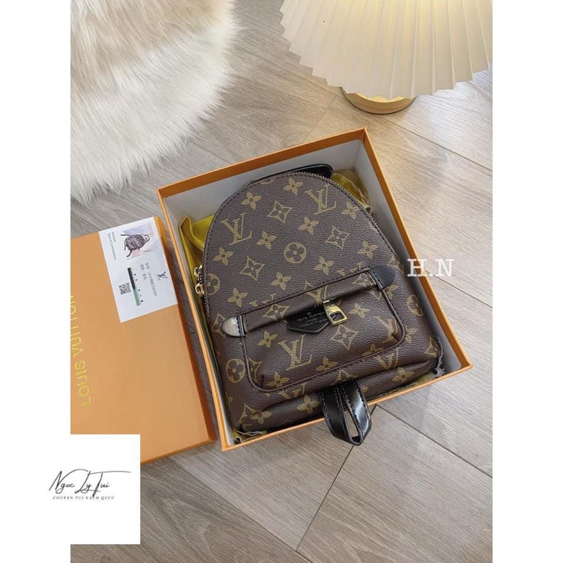 balo mini thời trang lv fullbox xịn sò 18cm