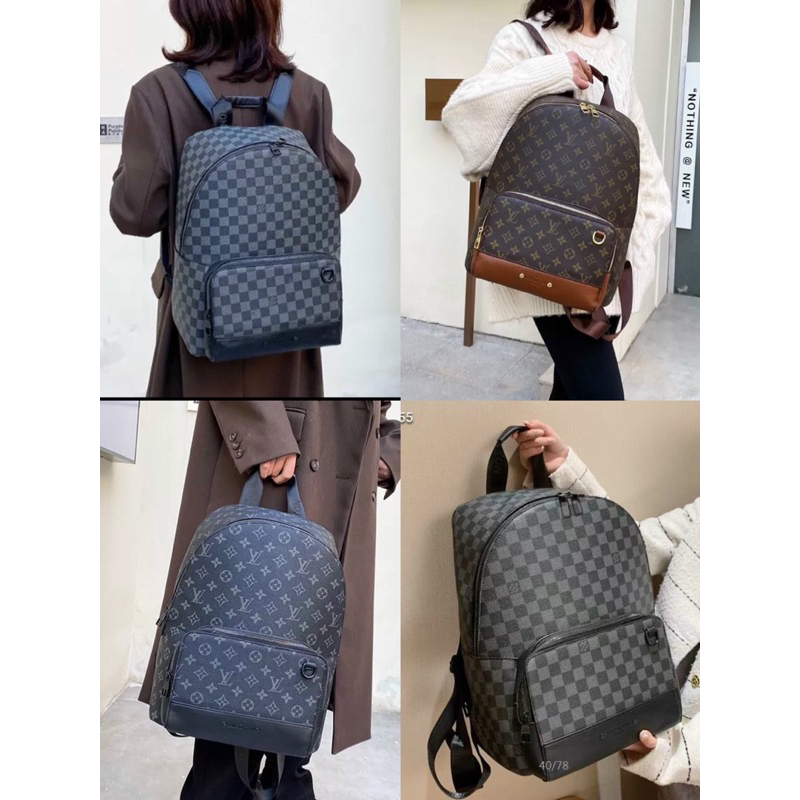 Balo thời trang lv nam nữ size lớn xịn sò nặng tạy 32x40cm