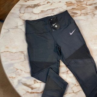 Quần legging nữ phối lưới