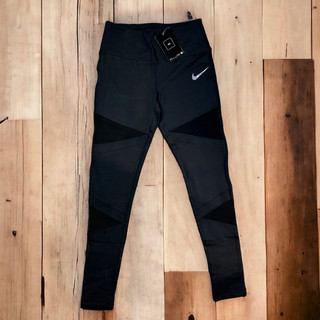 Quần legging nữ phối lưới