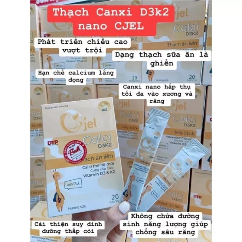 THẠCH NGON CJEL CALCI D3K2