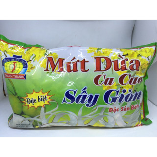 Mứt dừa ca cao sấy giòn - dừa sấy 500g