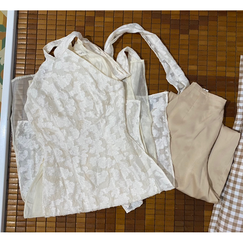 /PASS/ SET ÁO DÀI THIÊN ĐIỀU VÀ QUẦN SIZE S TUBYCATU