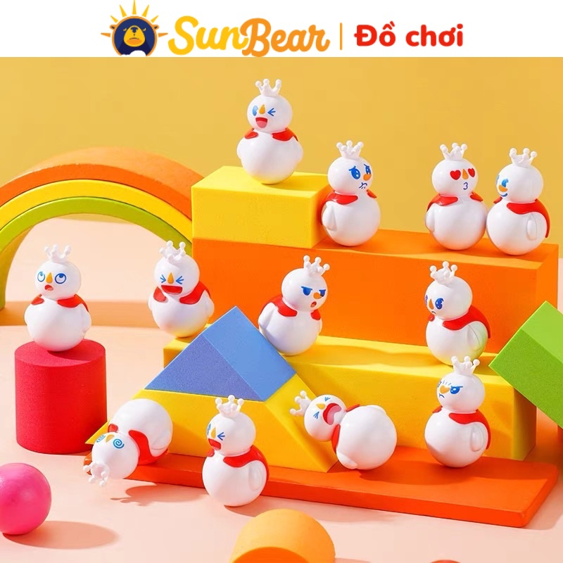 Lật Đật MIXUE Tuyết Vương - Sun Bear
