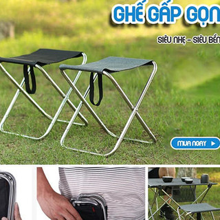 Ghế gấp gọn đa năng Koen cao cấp siêu tiện lợi