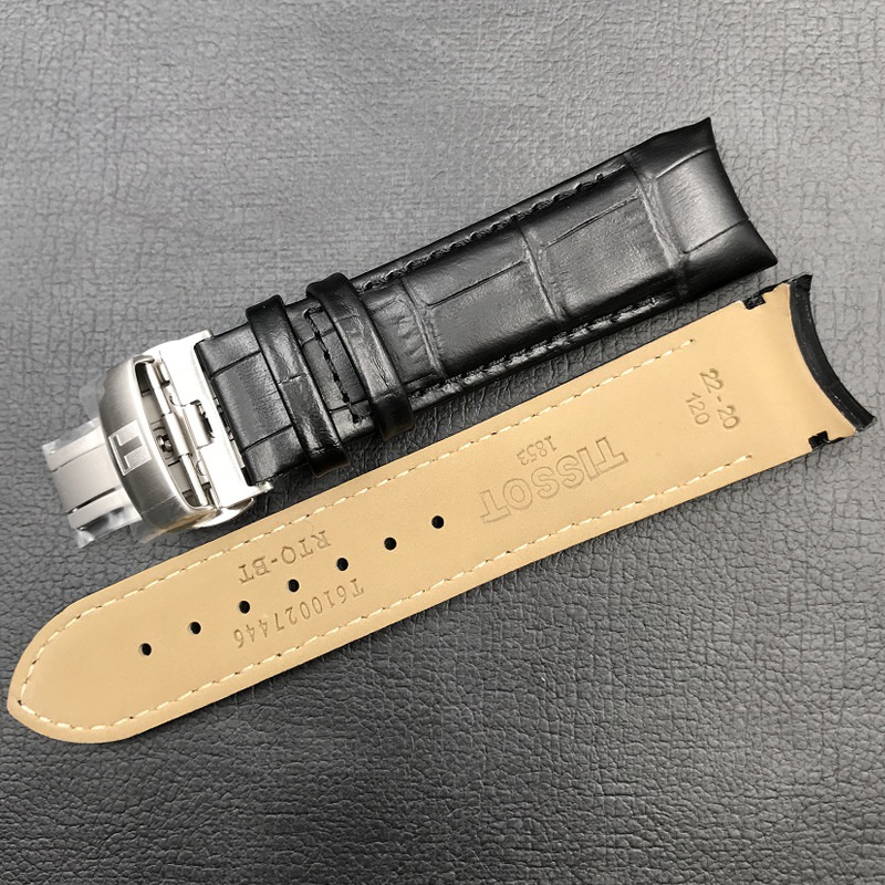 Dây linh kiện hãng TISSOT ĐẦU ÔM. Combo dây Tissot siêu sale từ 280k. Dây da đồng hồ nhập khẩu cao cấp