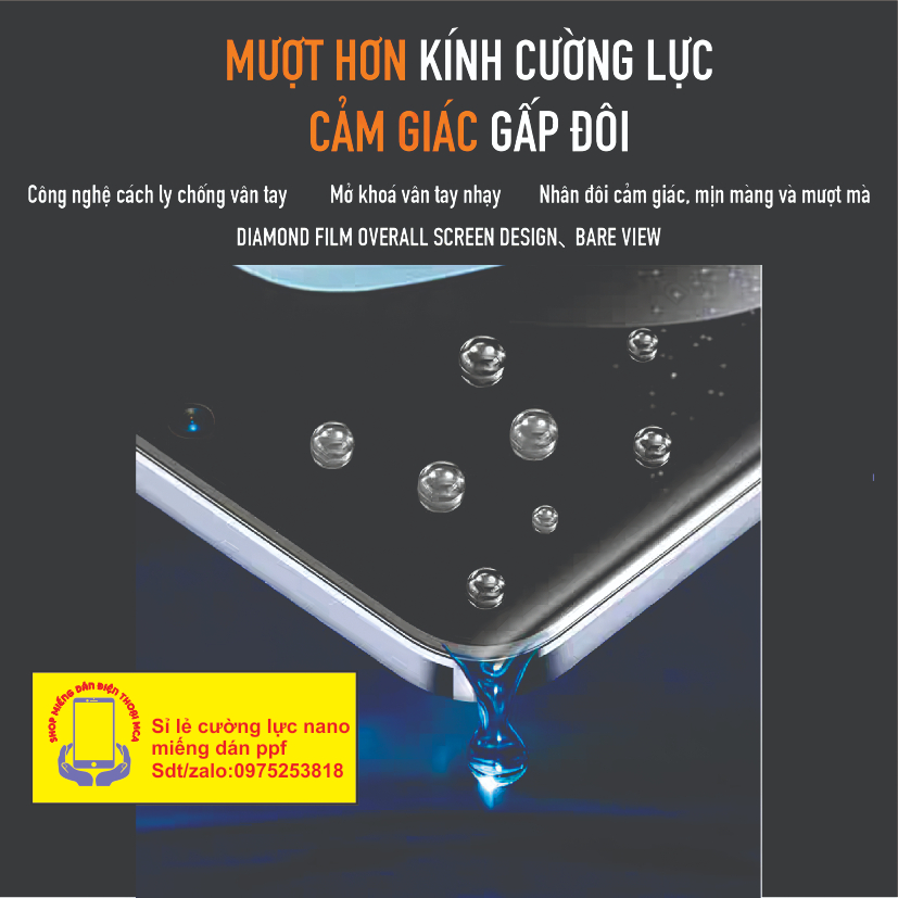 Miếng dán PPF bảo vệ điện thoại Xiaomi 13