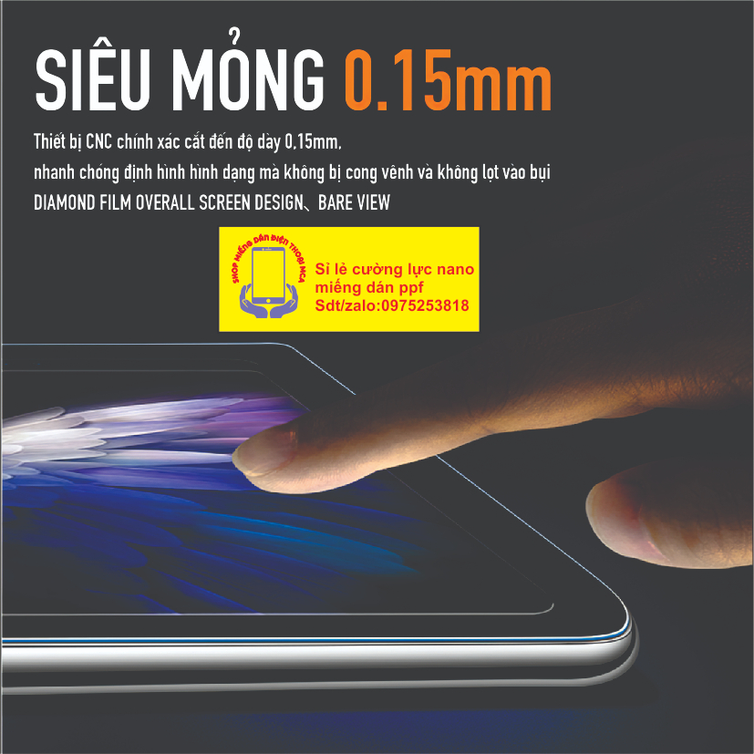 Miếng dán PPF bảo vệ điện thoại Xiaomi 13