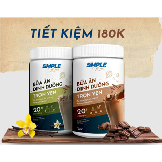 COMBO 2 HỘP SIMPLE MEAL - Đồ Uống Thay Thế Bữa Ăn