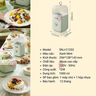 Máy Làm Sữa Chua BEAR Ba Chế Độ Cao Cấp