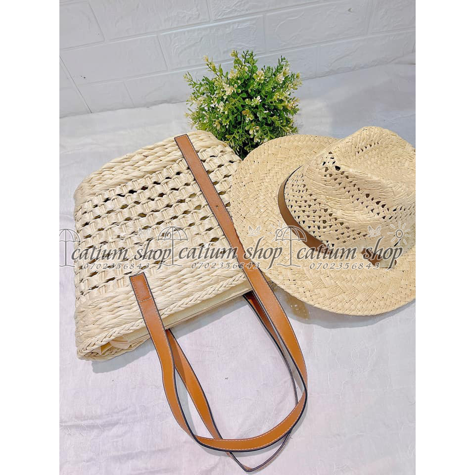 Túi Cói Đan Dây Da Được Yêu Thích Nhất - Phong Cách Vintage,CATIUM_STORE Giao Hàng Nhanh 1h tại Đà Nẵng, Lỗi 1 Đổi 1