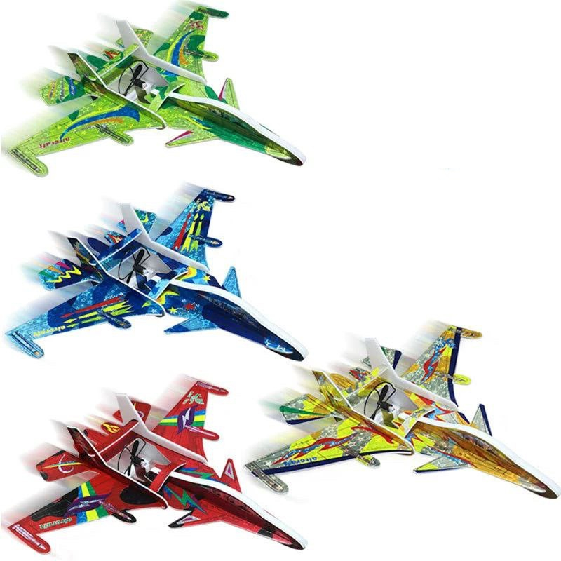 Máy bay xốp phi tay có động cơ tự động bay và hạ cánh - Sun Bear