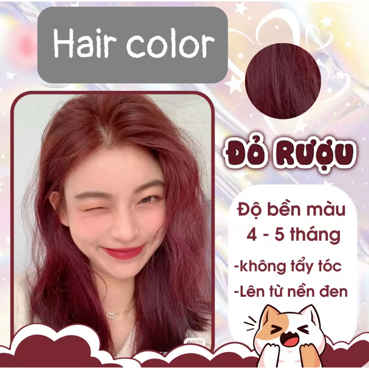 Thuốc Nhuộm Tại Nhà full Màu Hot Trend 2023