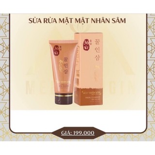 Sữa rửa mặt sâm đỏ đông y 36 vị chính hãng cty