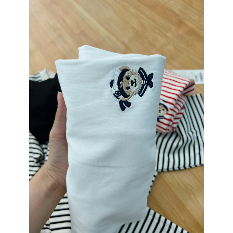 Áo thun thêu gấu Teenie Weenie xuất Hàn