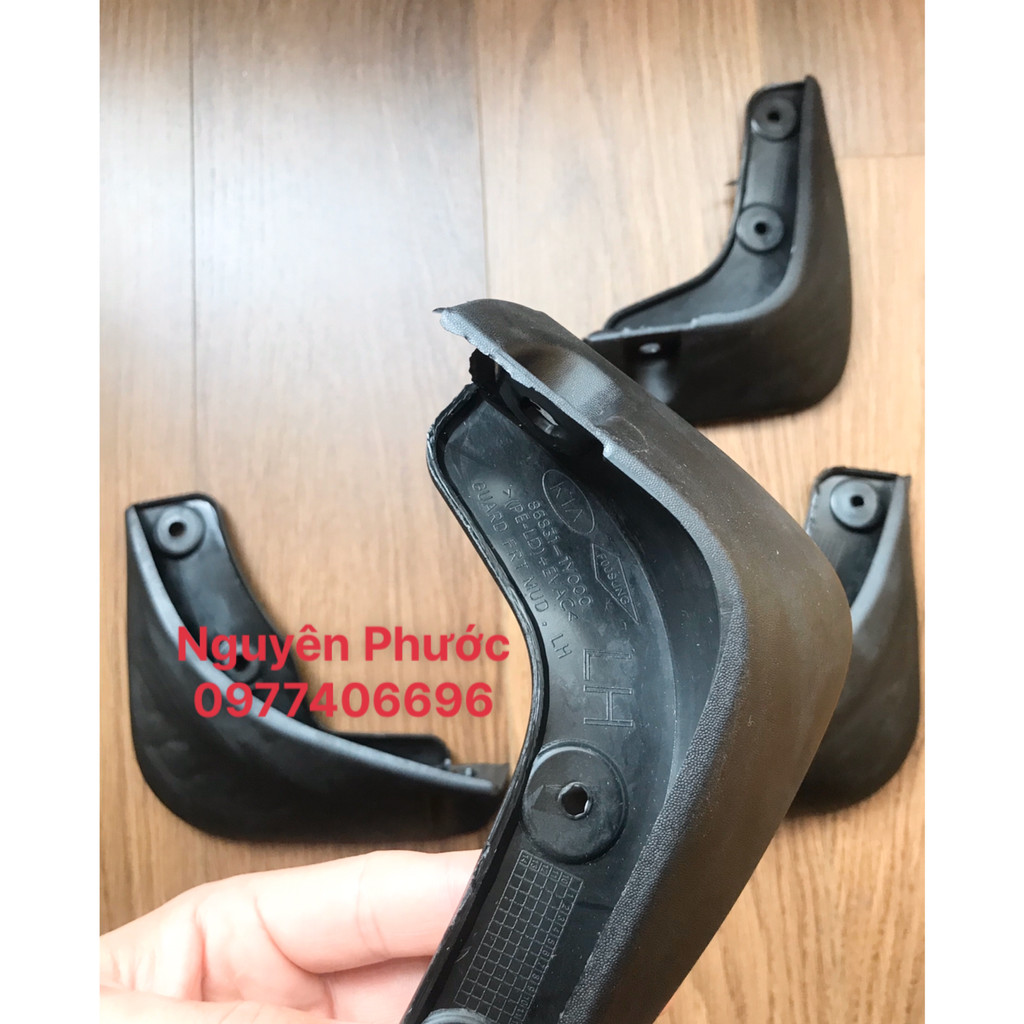 Bộ 4 chắn bùn bánh KIA MORNING 2012 - 2018