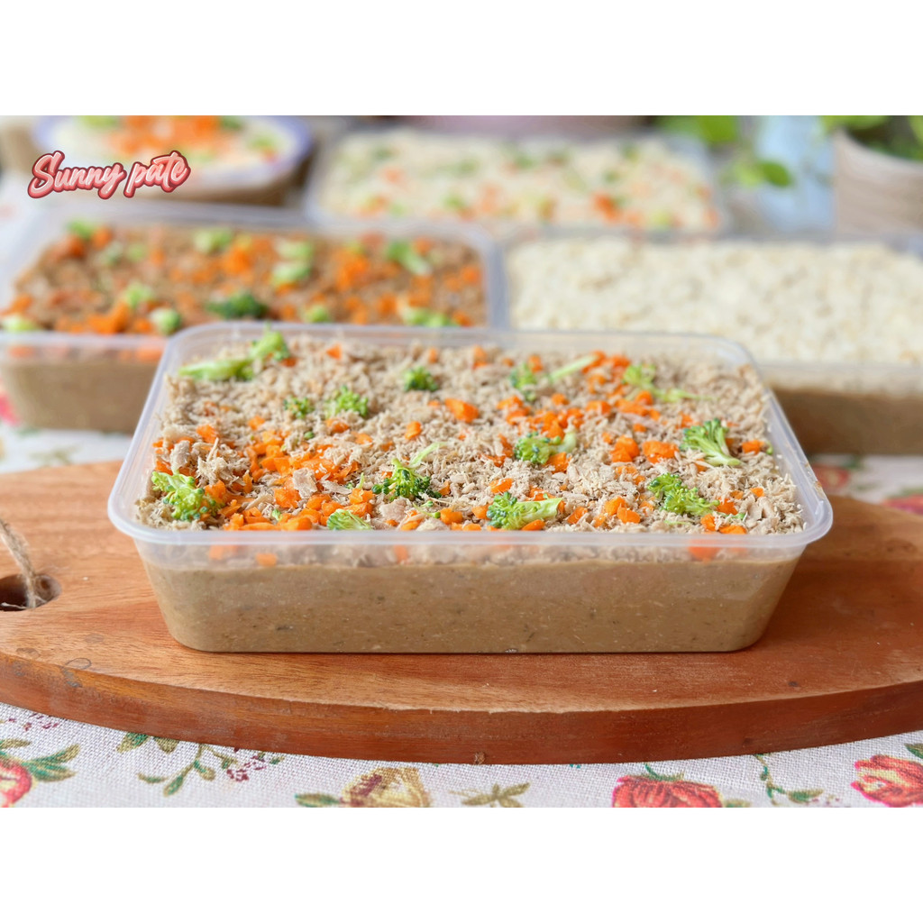 Pate tươi Sunny loại dành cho chó mèo bị thận - hỗ trợ phòng ngừa nguy cơ bệnh thận - tăng cường nhiều chất xơ hơn