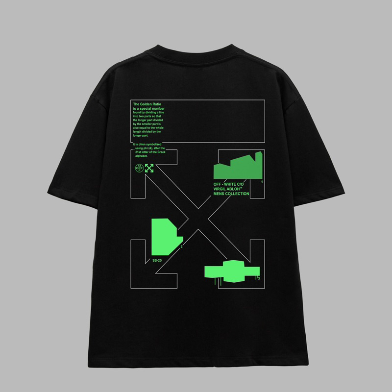 Áo Thun Unisex Off-White - Chất Vải Dày Dặn