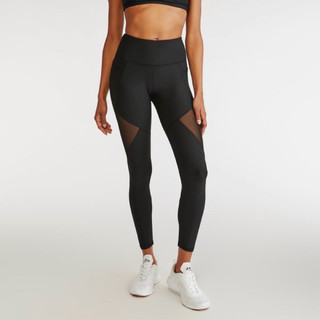 Quần legging nữ phối lưới