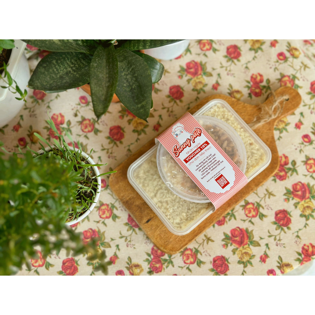Pate tươi dinh dưỡng cho chó mèo cưng - đa dạng vị ngập tràn topping - Sunny pate petfood