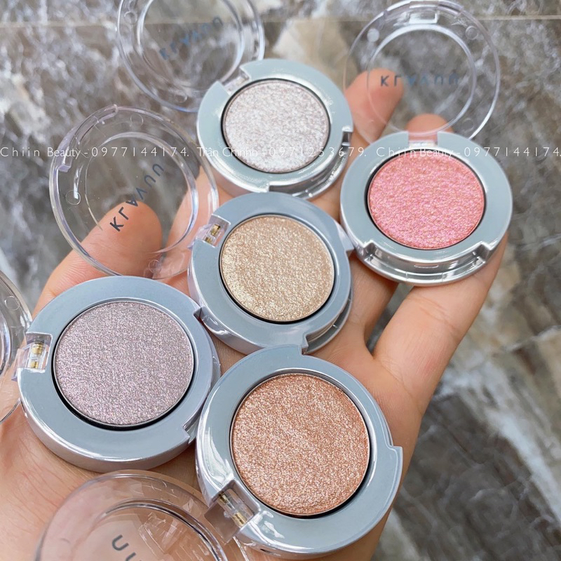 Có sẵn - Phấn nhũ mắt KLAVUU Urban Pealsation cho đôi mắt lung linh tone 1, 2, 3, 4, 5