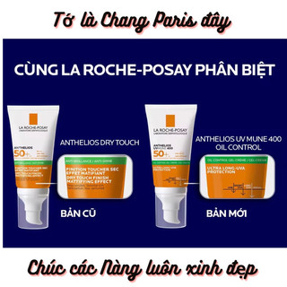 (BẢN KHÔNG MÙI-HÀNG CTY-TEM PHỤ-TEM HÃNG) KCN La Roche-Posay Anthelios Anti-Imperfection 50ml