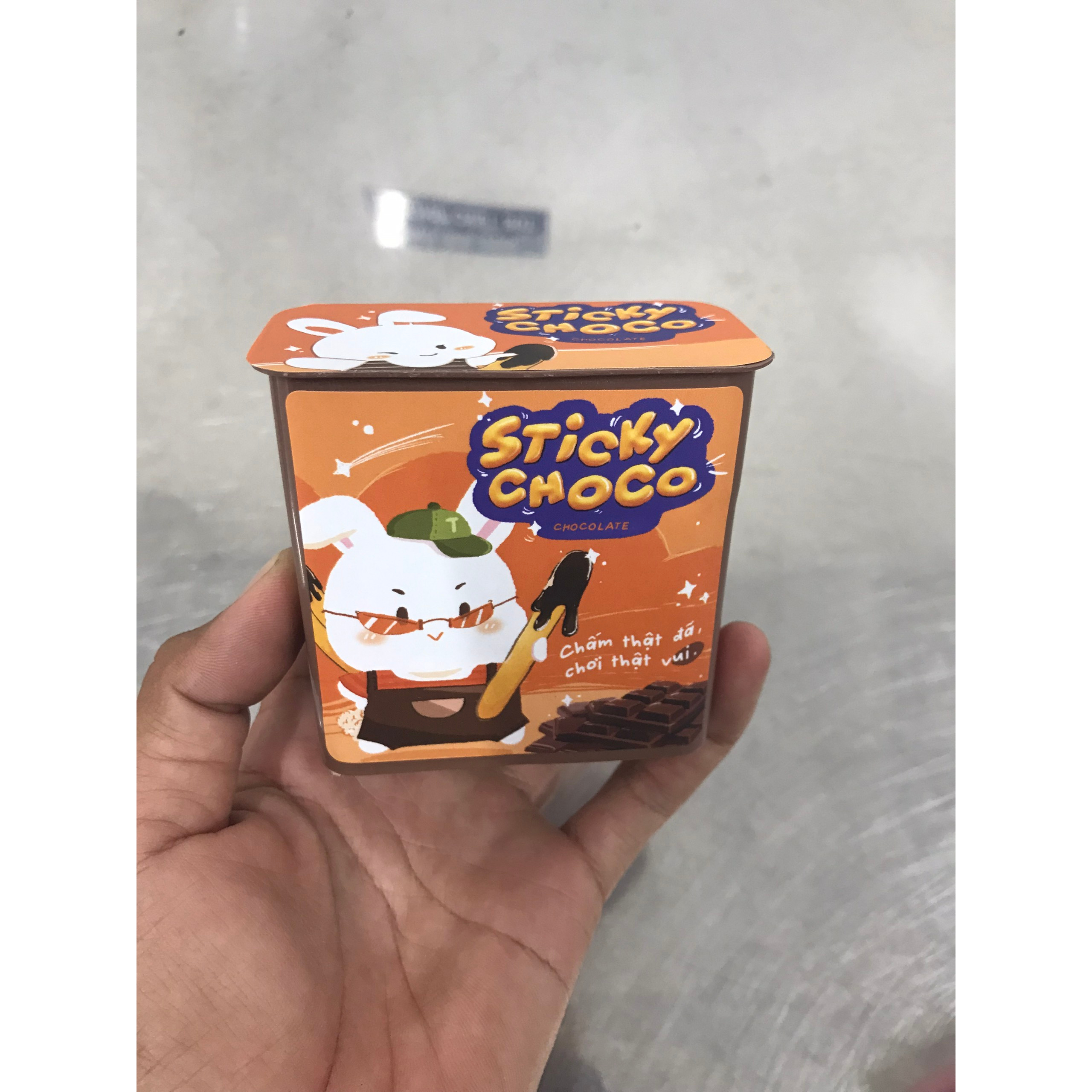 Hộp Bánh chấm sốt Sticky Choco!  - kèm đồ chơi