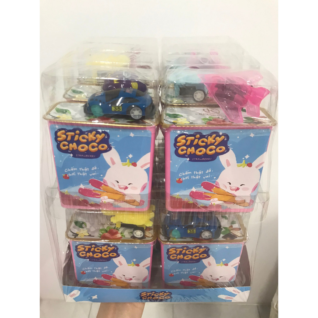 Hộp Bánh chấm sốt Sticky Choco!  - kèm đồ chơi