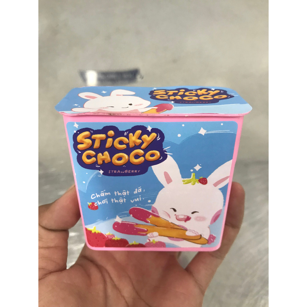 Hộp Bánh chấm sốt Sticky Choco!  - kèm đồ chơi