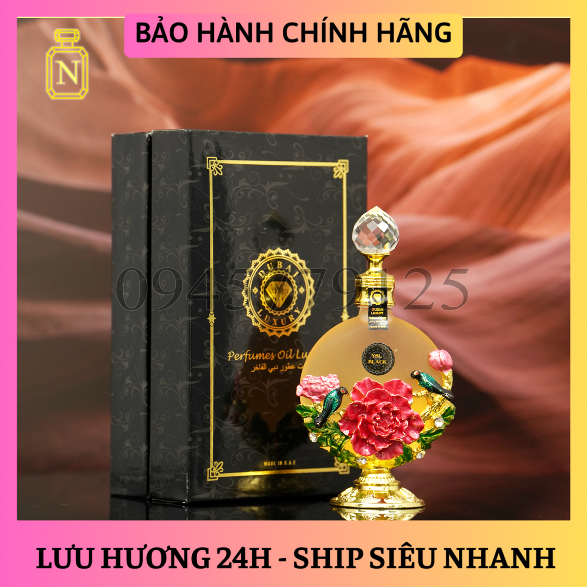 Nước hoa dubai chính hãng thơm lâu mùi YSL siêu thơm lâu 3-7 ngày, chai 35ml mùi nồng nàn quyến rũ khó phai