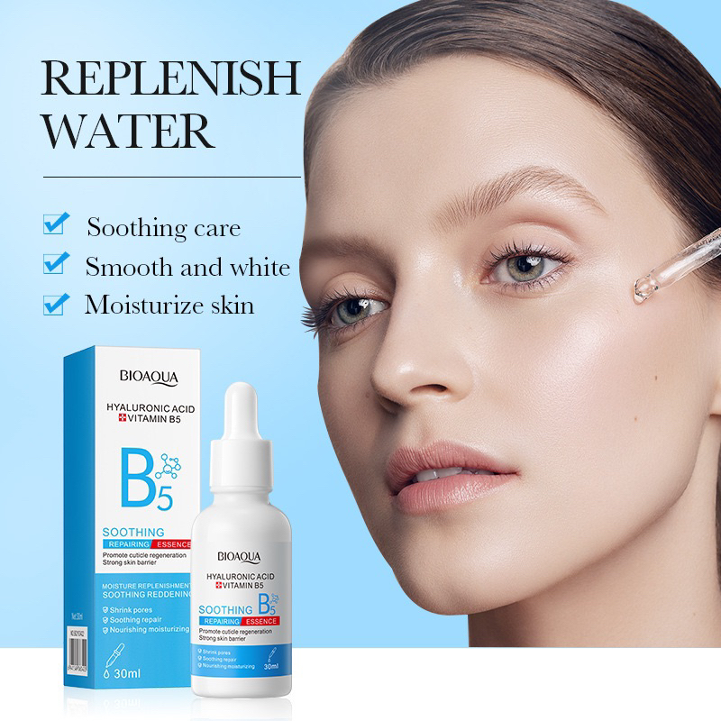 Serum Bioaqua B5 Hyaluronic Acid Giúp Phục Hồi Da, Dưỡng Ẩm Cho Da, Dưỡng Da Trắng Sáng Phục Hồi Da Do Nhiễm Corticoid