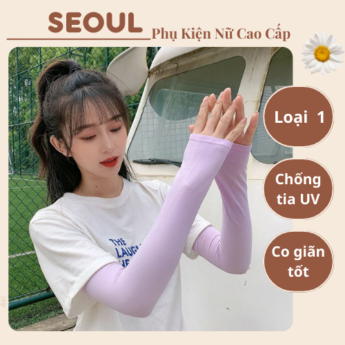 Găng tay chống nắng loại 1 dày dặn co giãn tốt siêu nhe, găng tay chống tia UV loại tốt mã GT3