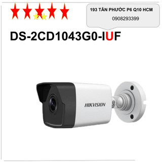 Camera ip hồng ngoại 4.0 megapixel hikvision ds-2cd1043g0-iuf