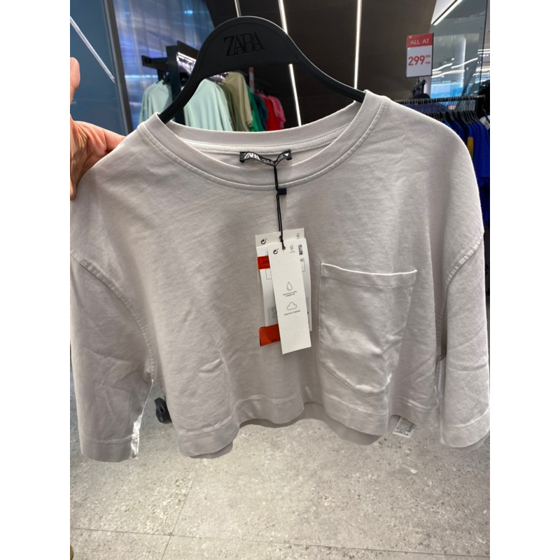 Áo Croptop Zara Authentic