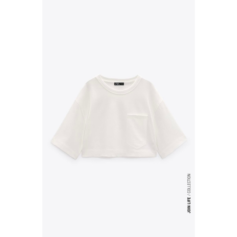 Áo Croptop Zara Authentic