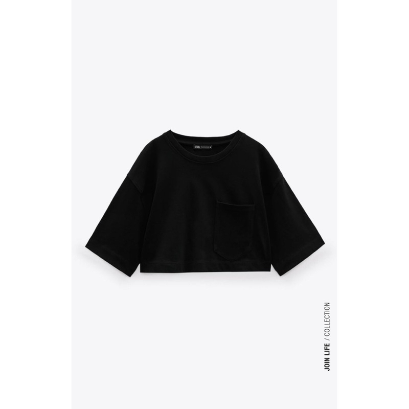 Áo Croptop Zara Authentic