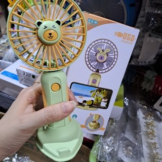 Quạt pin mini cầm tay USB, xạc pin