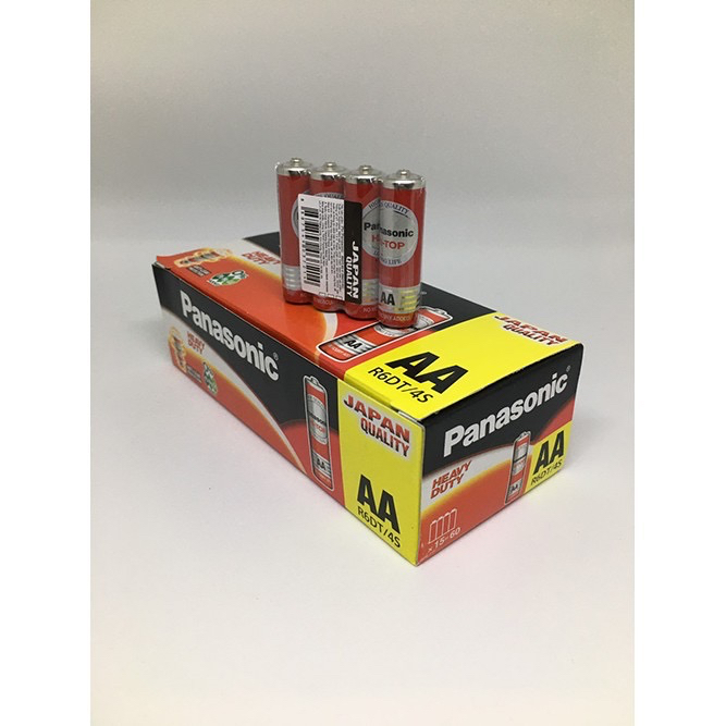 Pin tiểu AA Panasonic hàng chuẩn màu đỏ - Pin 2A