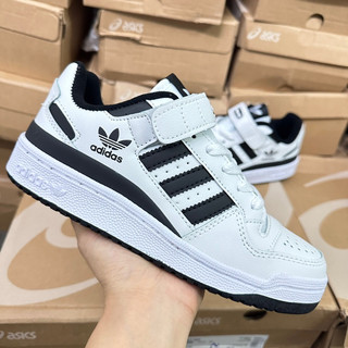 L ant sneaker l giày thể thao das forum quai dán đen trắng full bill box