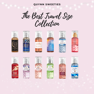 Bill mỹ- travel size 75ml xịt thơm toàn thân body mist của bath& body works mùi tự chọn.