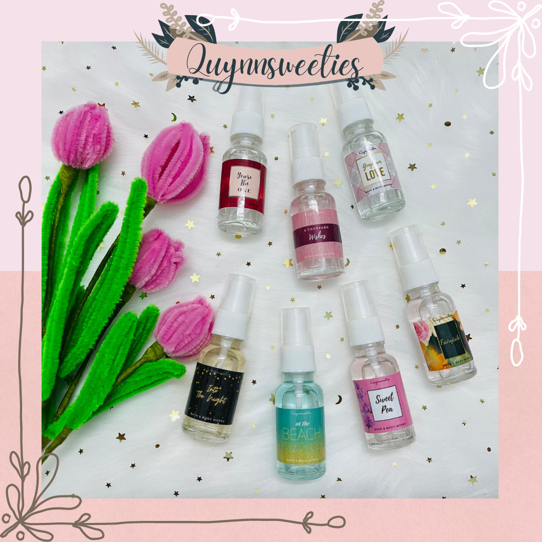 17-30ML xịt thơm toàn thân Body Mist của nhà Bath & Body Works (mùi mới)