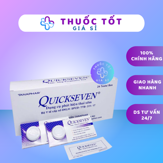 Que thử thai quickseven - test nhanh thử thai phát hiện nhanh, đơn giản, chính xác