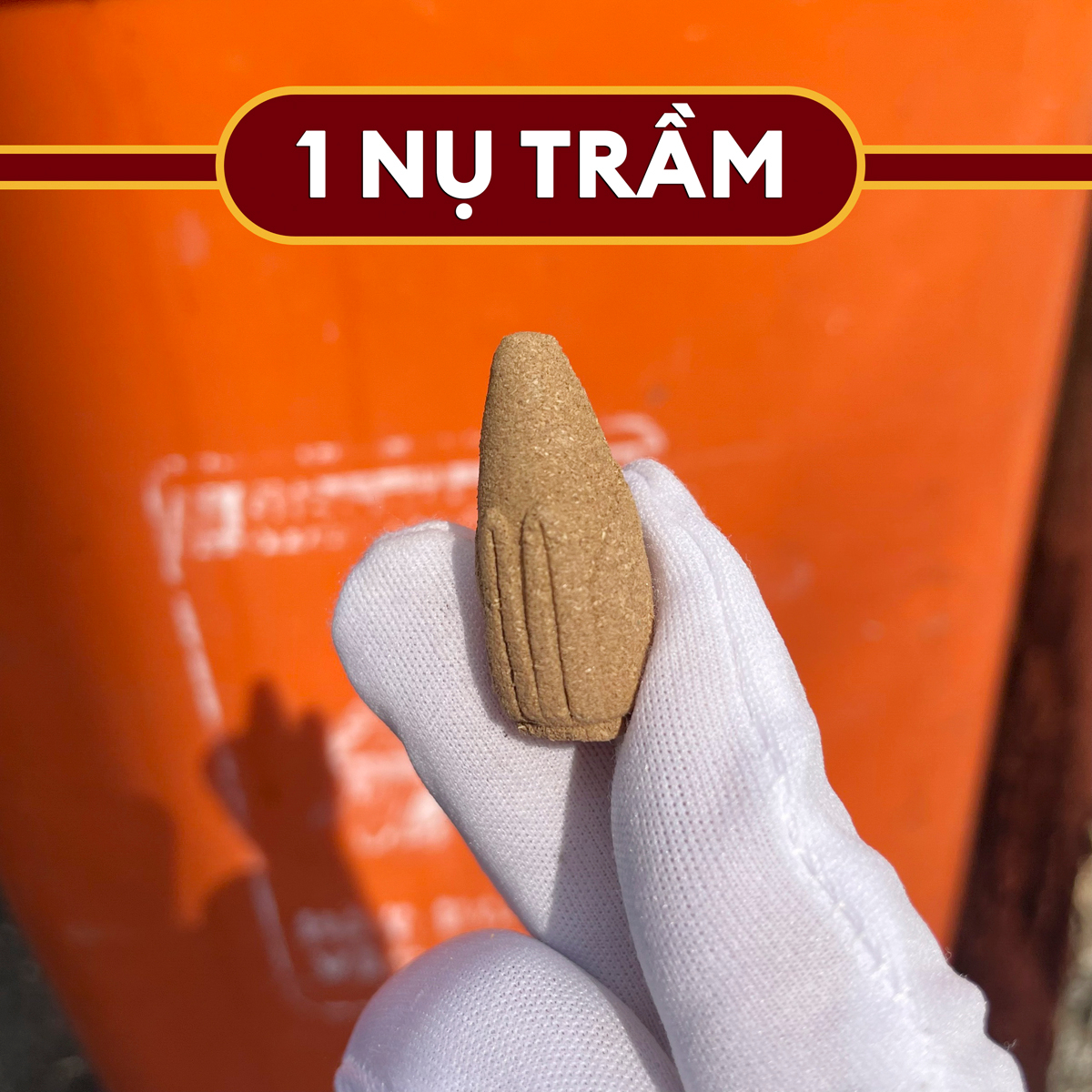 1 nụ trầm quà tặng cho Vòng tay trầm hương tròn đơn tốc kiến cao cấp phong thủy đeo tay nam nữ may mắn Sơn Mộc Hương